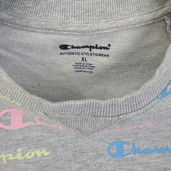 Champion Pastel Logo Sweatshirt - Picture 3 of 6
